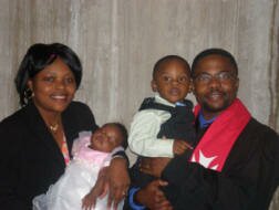 Rev. Okitakoyi Lundula and family